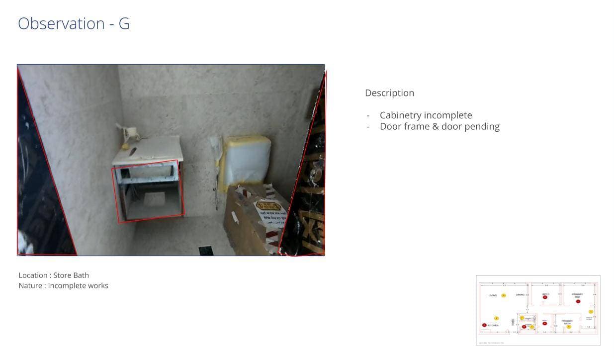 Comprehensive deviations documentation with visual indicators